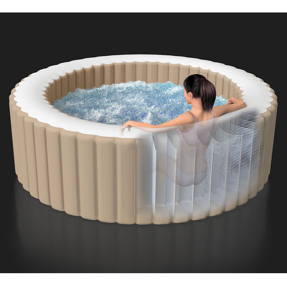 The Heated Therapy Inflatable Spa - Hammacher Schlemmer