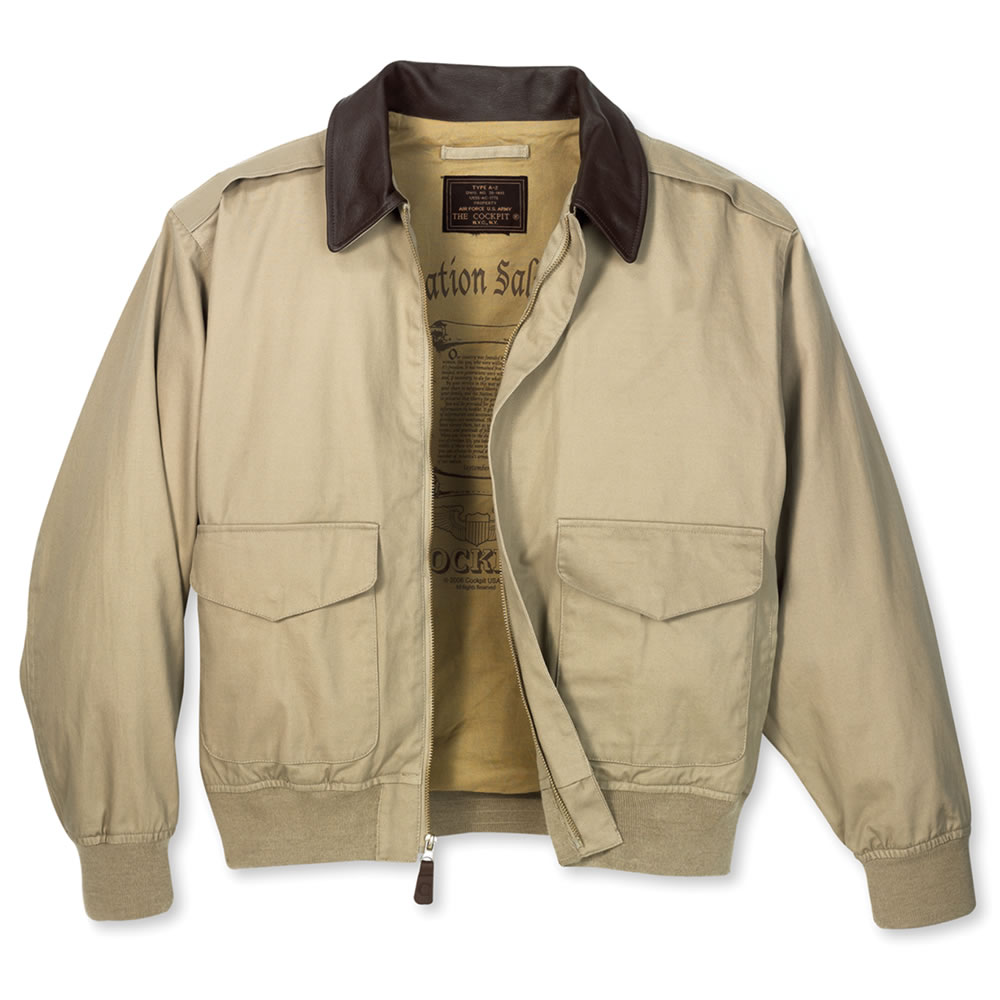 The Classic Cotton A 2 Bomber Jacket