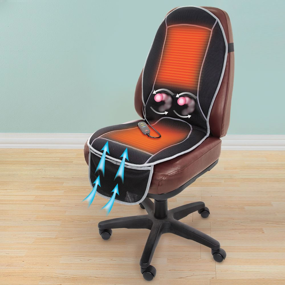 The Heating Massaging Seat Cushion