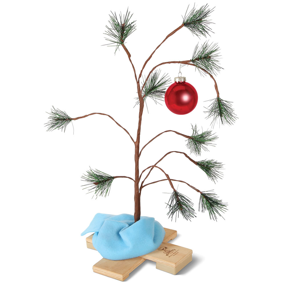 The Charlie Brown Musical Christmas Tree Hammacher Schlemmer