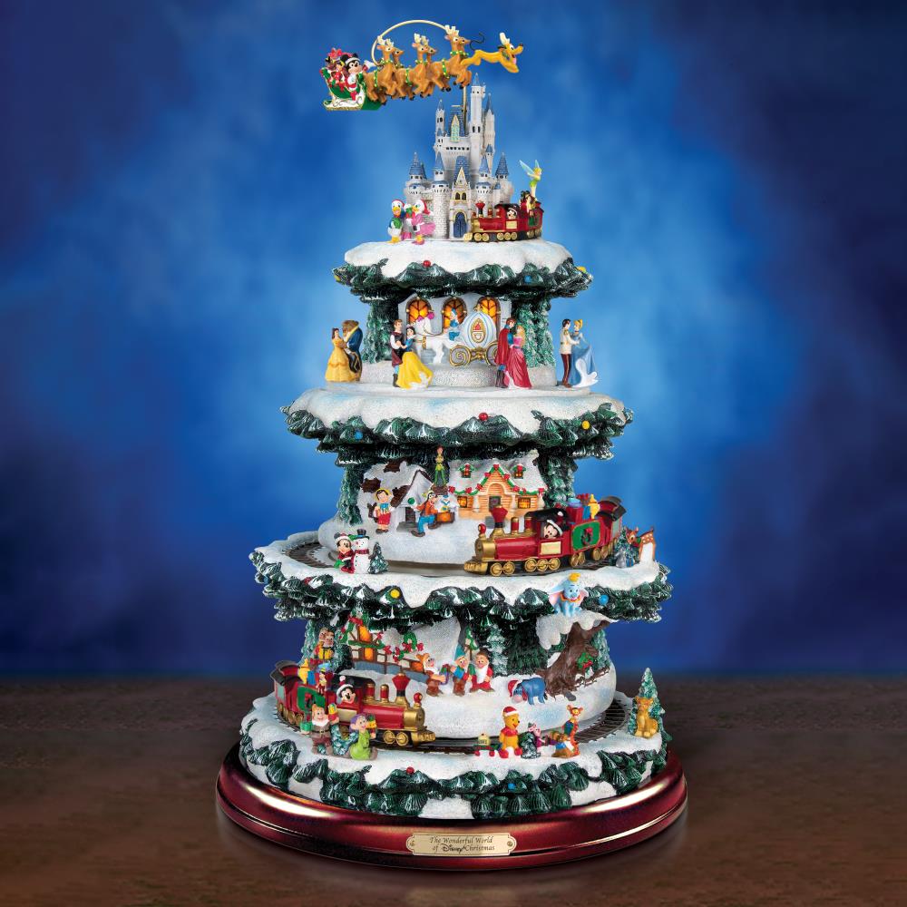 Disney Christmas Carousel Tree - White