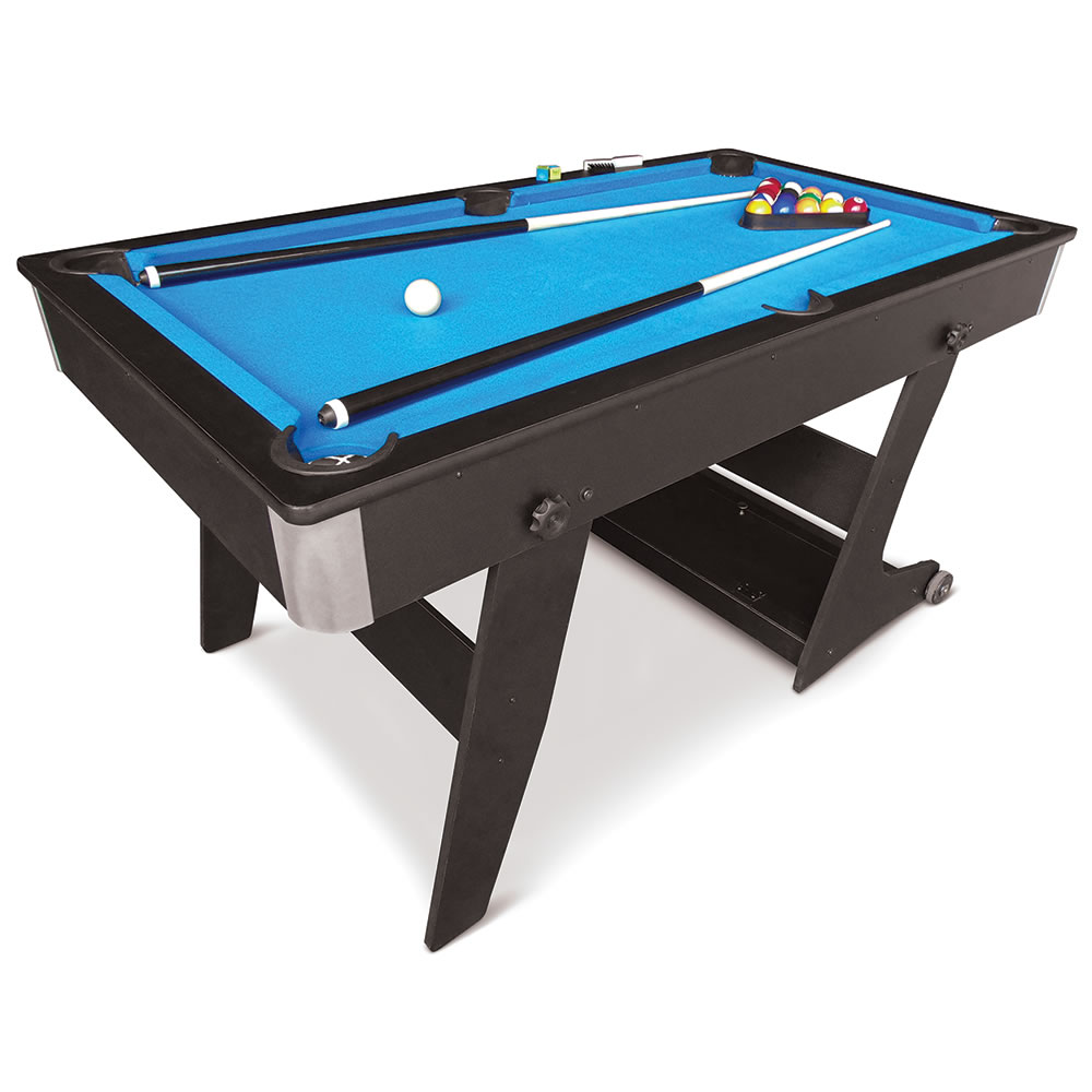 The Foldaway Pool Table - Hammacher Schlemmer