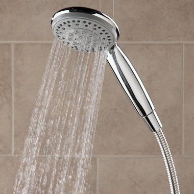The Superior Pressure Boosting Handheld Showerhead
