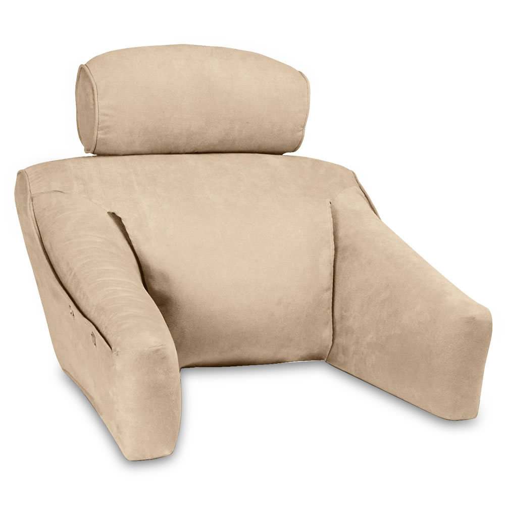 bed lounge pillow
