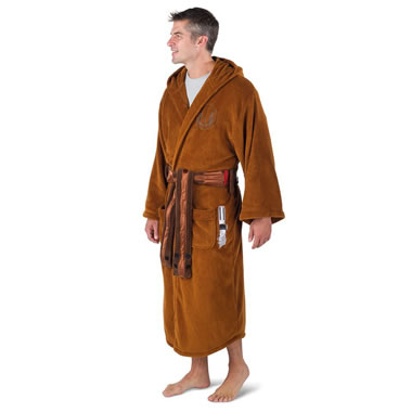 Official Star Wars Jedi Robe (Adult/Tan) - Towelling Cotton