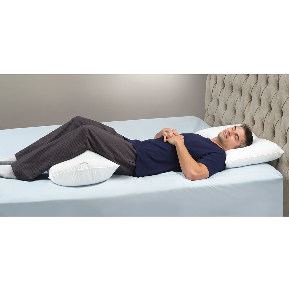 The Superior Comfort Knee Pillow - Hammacher Schlemmer