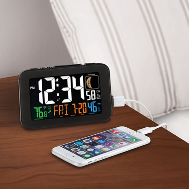 The Phone Charging Atomic Alarm Clock