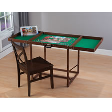 The Easy Fold And Store Puzzle Table