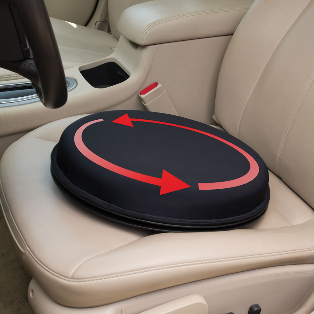 The Swivel Seat Cushion - Hammacher Schlemmer