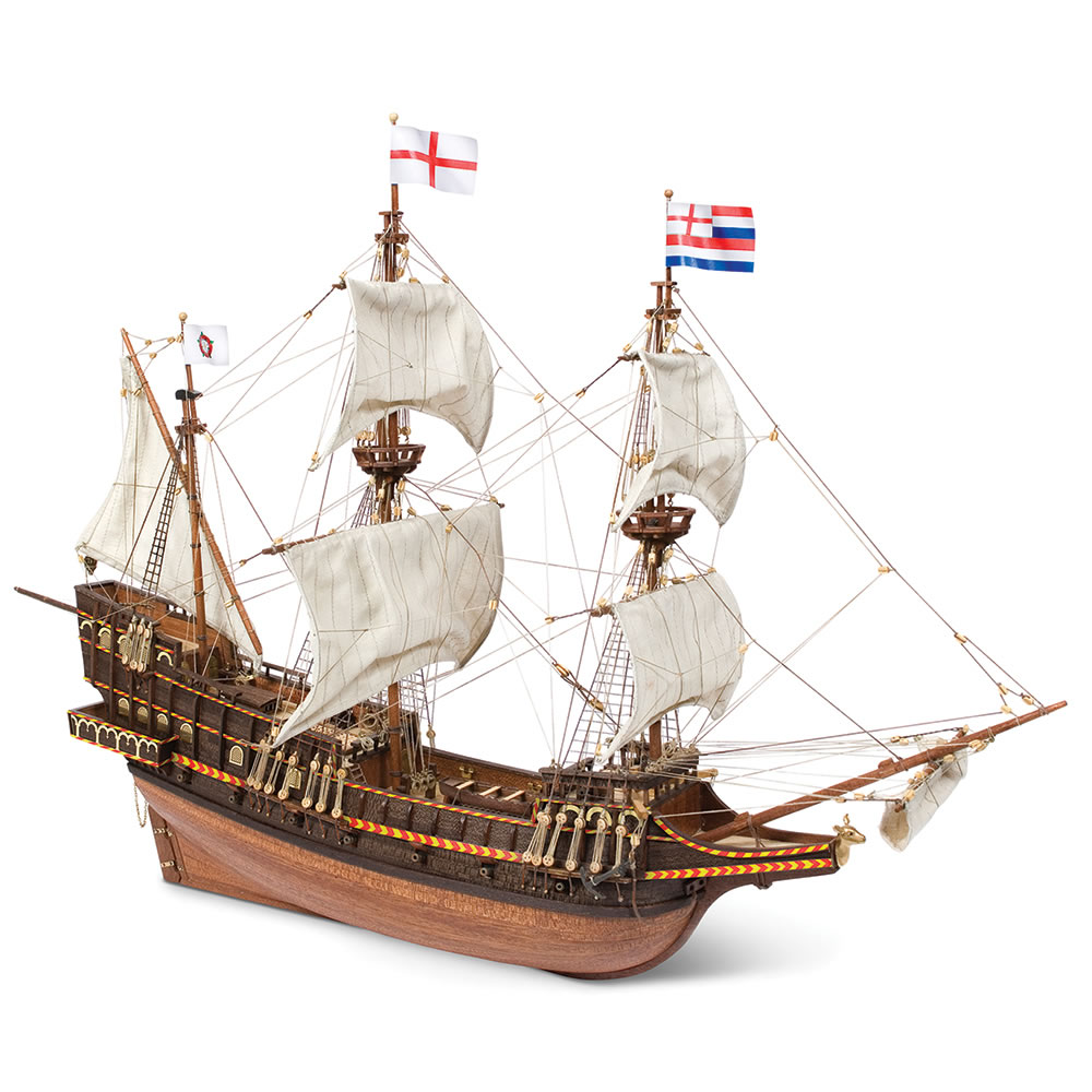 The Golden Hind Model Kit - Hammacher Schlemmer