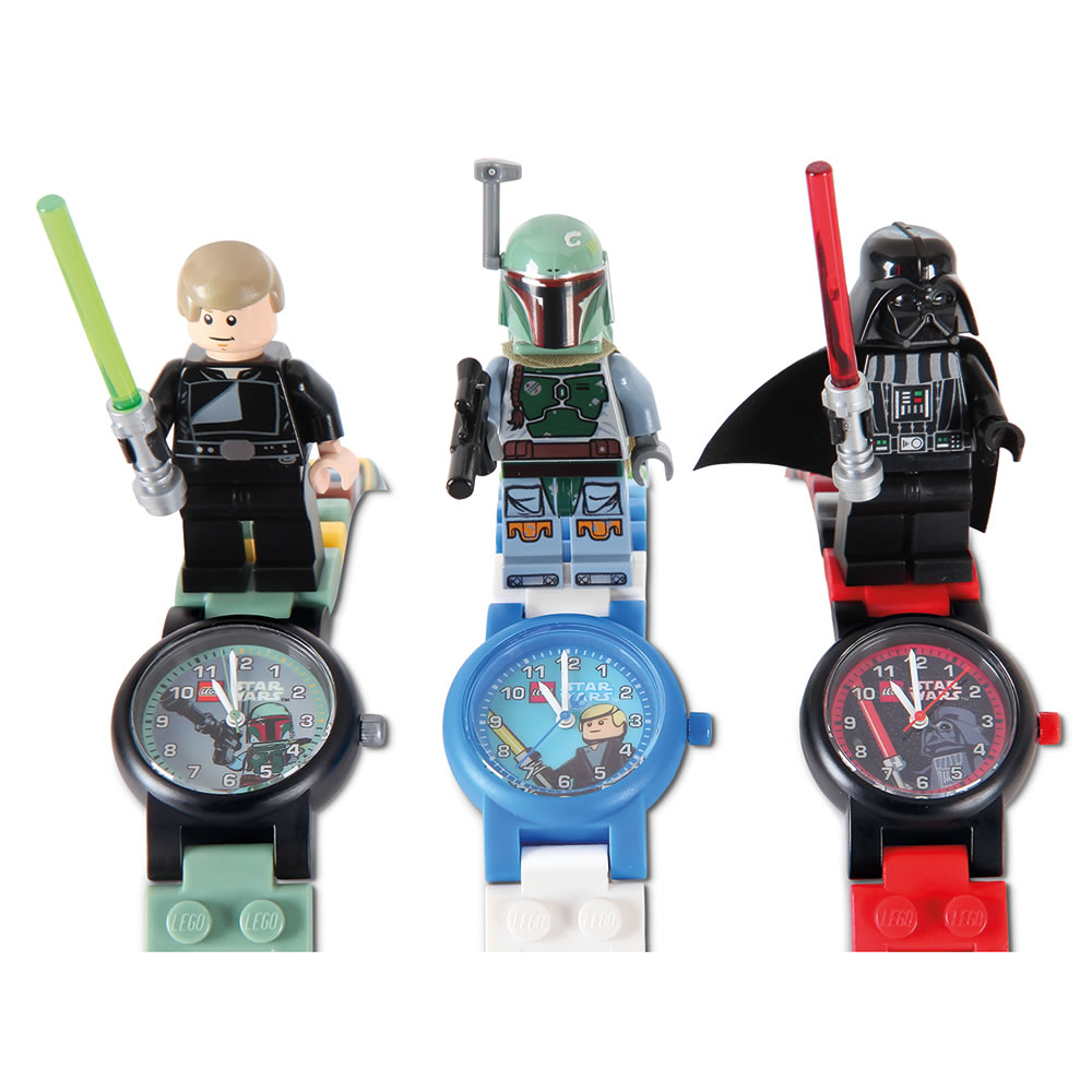The Childrens Star Wars Lego Watch Hammacher Schlemmer