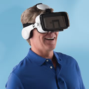 The Virtual Reality Headset.