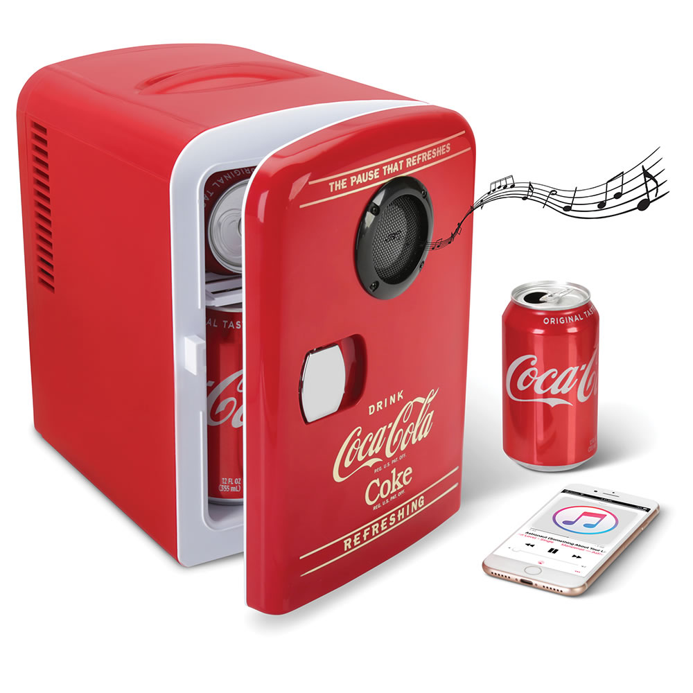 The Bluetooth Speaker Coca-Cola Refrigerator - Hammacher Schlemmer