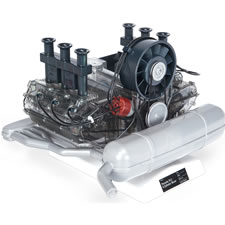 The Porsche 911 Working Model Engine