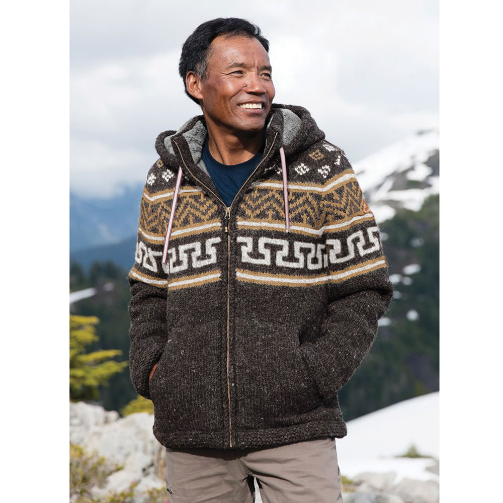 sherpa wool sweater