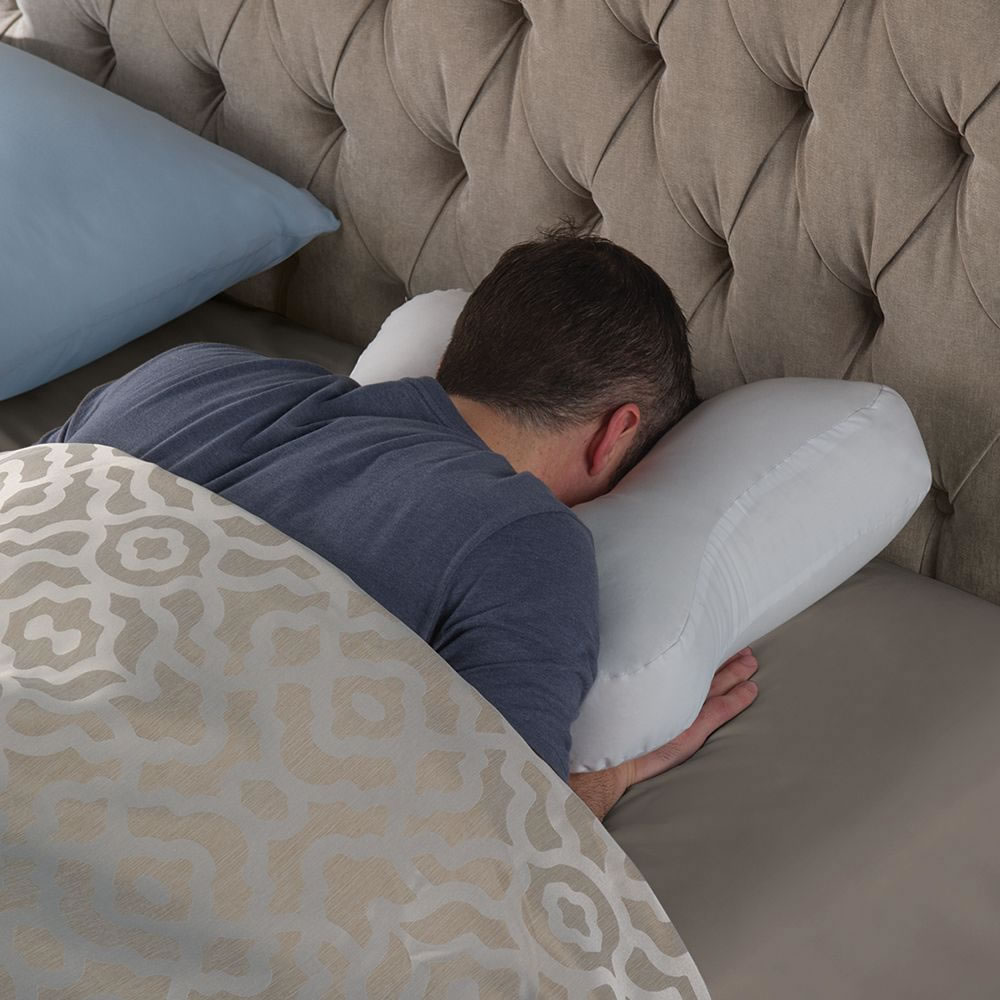 The Stomach Sleeper's Pillow