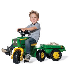 The John Deere Pedal Tractor and Trailer