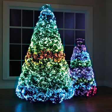 The Northern Lights Christmas Trees