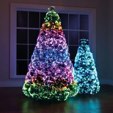 The Remote Controlled Height Adjustable Christmas Tree - Hammacher Schlemmer