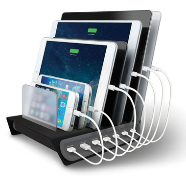 The 7 Device Charging Station