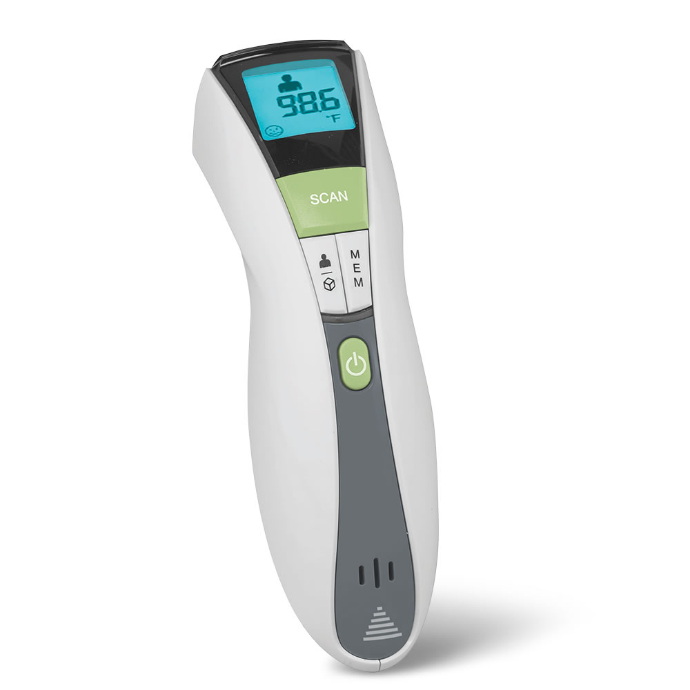 The Hospital Grade No Contact Thermometer - Hammacher Schlemmer