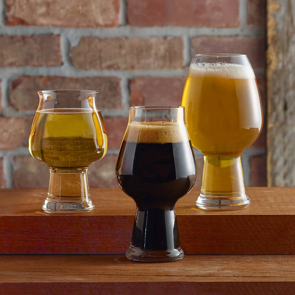 The Flavor Enhancing Craft Beer Glasses - Hammacher Schlemmer