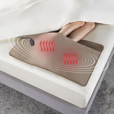 The Massaging Foot Of The Bed Warmer Hammacher Schlemmer