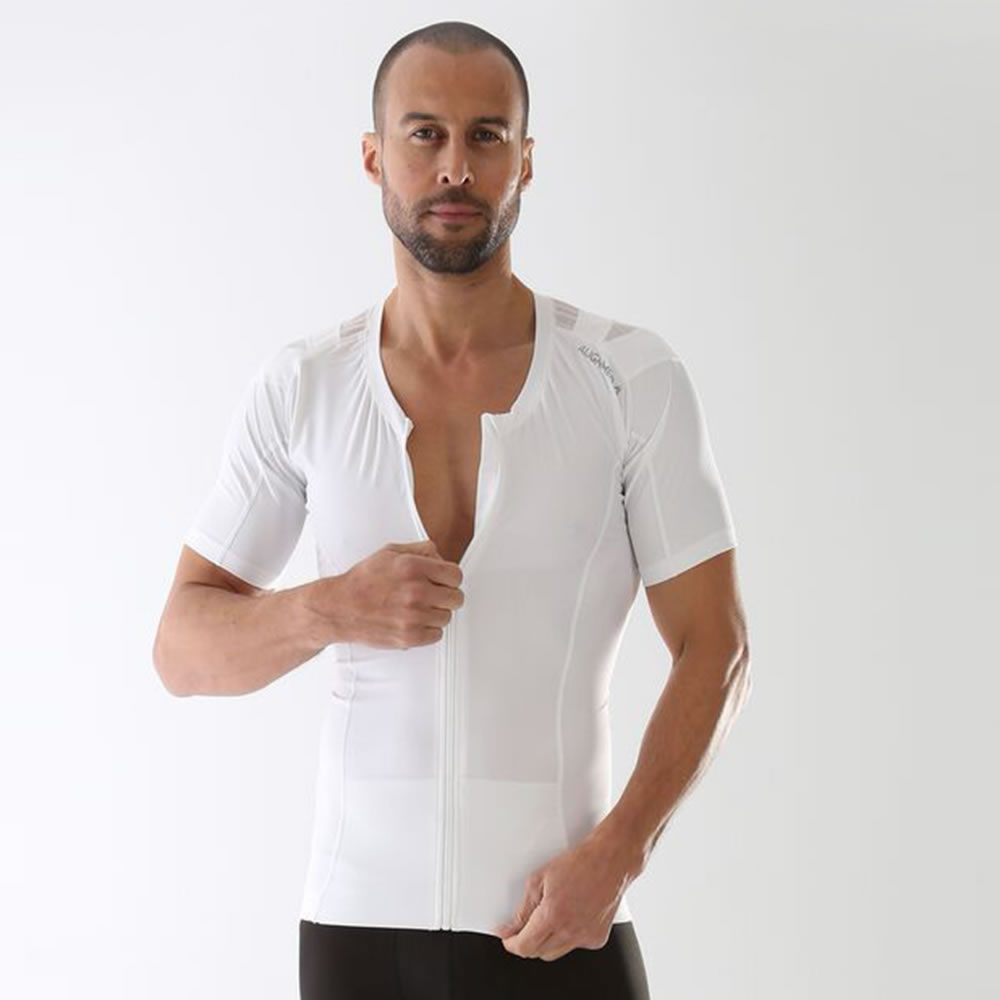 Posture Shirt™ - hombre (blanco) –