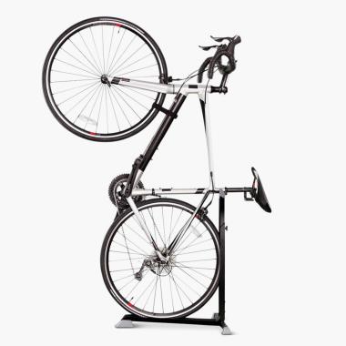 Instant Upright Space Saving Bike Stand Hammacher Schlemmer