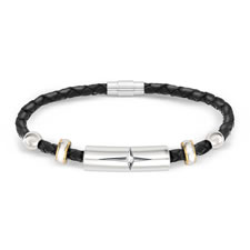 The Daughter And Granddaughter's Protection And Strength Leather Bracelet
