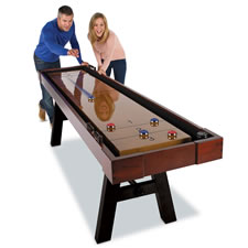 The 9' Wooden Shuffleboard Table