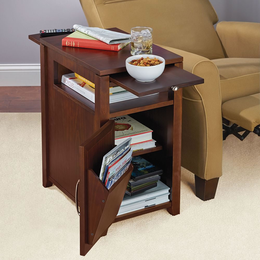Easy Access Recliner Side Table
