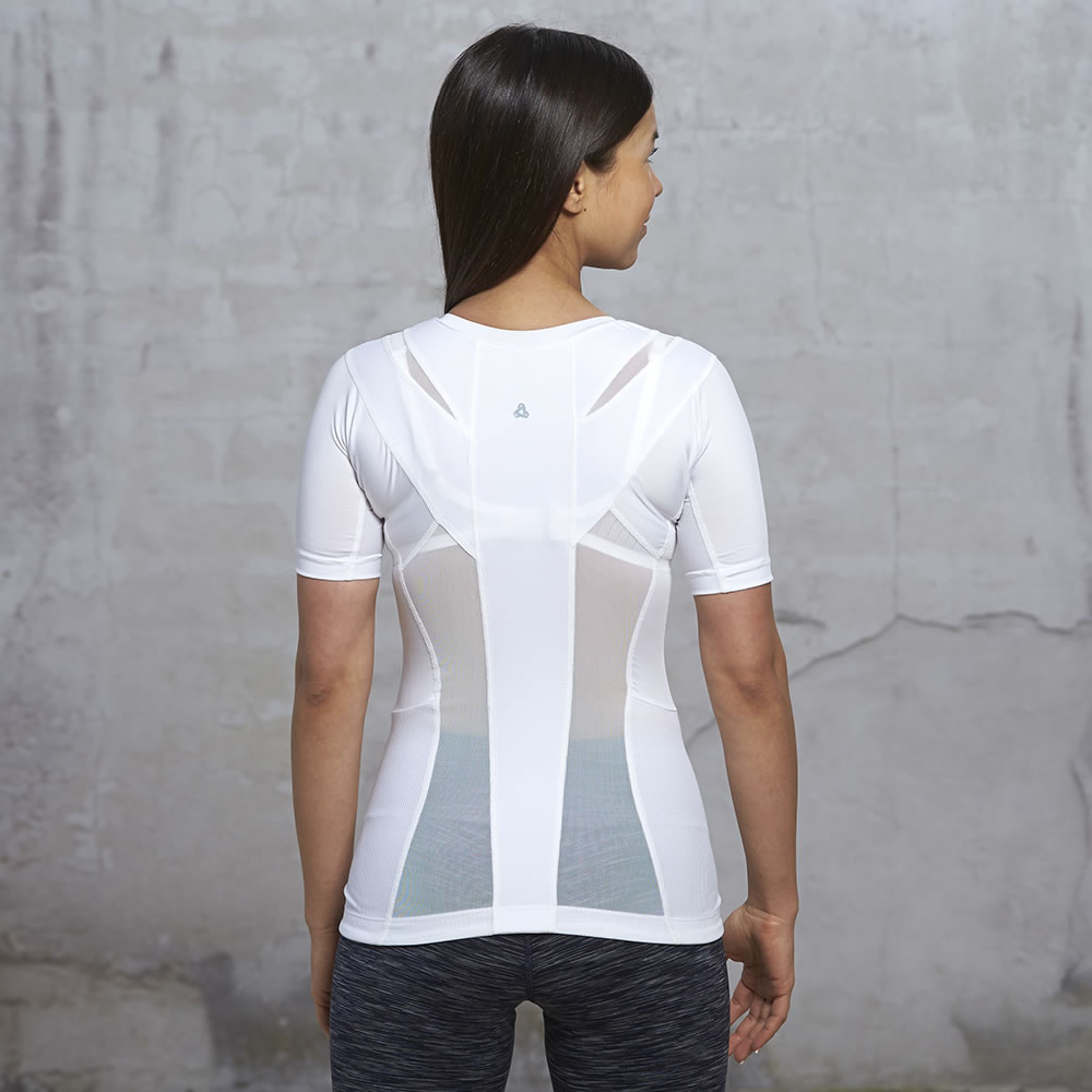 The Lady's Posture Correcting Neuroband Shirt - Hammacher Schlemmer