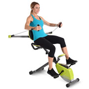 The Arm Toning Recumbent Bicycle