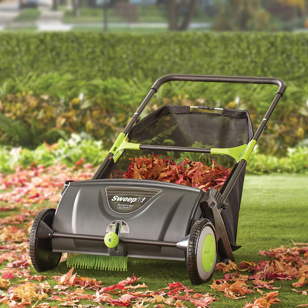 Leaf Collecting Lawn Sweeper