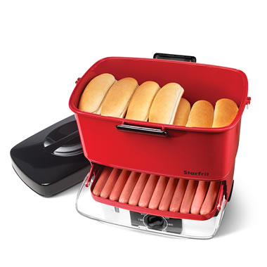 The Party Hot Dog Steamer