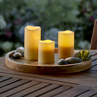 The Indoor/Outdoor Flameless LED Candles