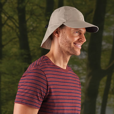 The Mosquito Repelling Flap Cap