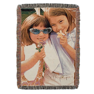 The Woven Photographic Throw