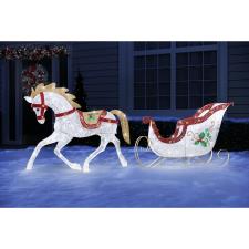 The Twinkling Lawn Sculpture (Stallion)