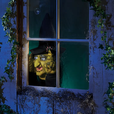 The Motion Activated Window Witch