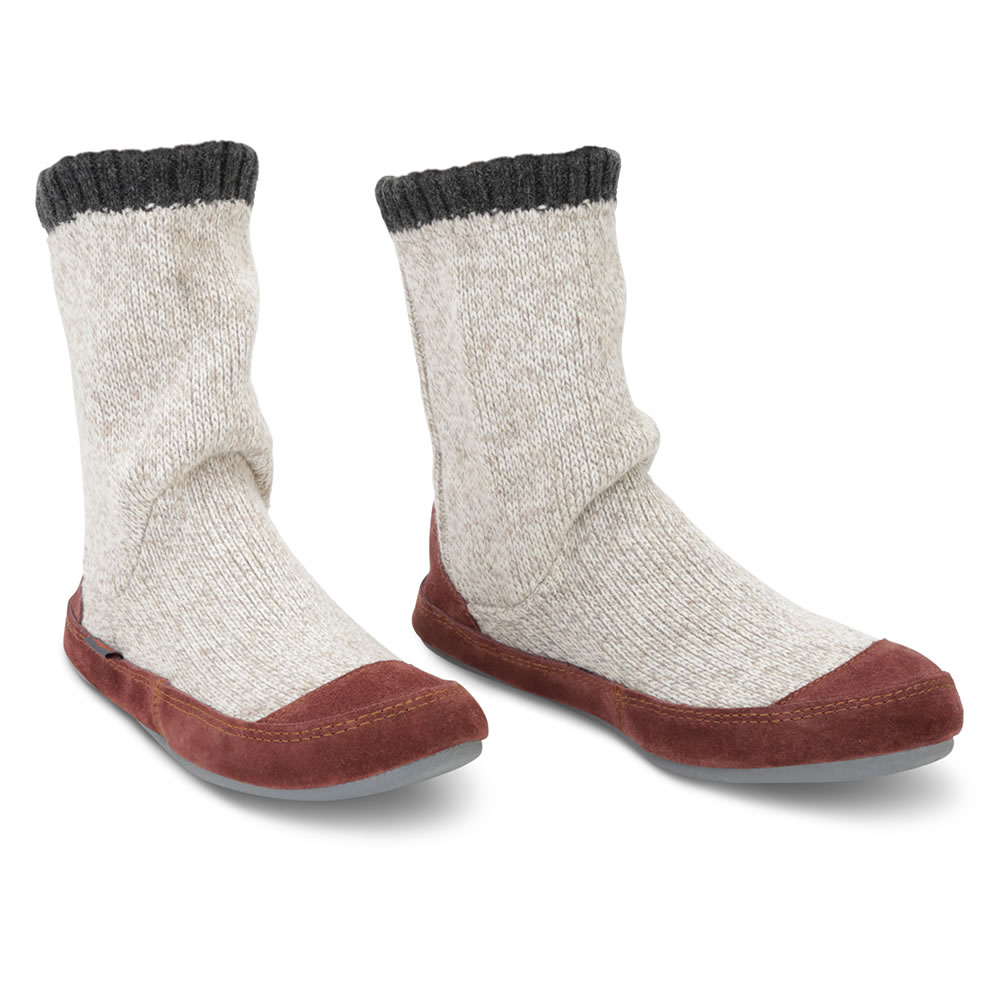 sock with rubber sole