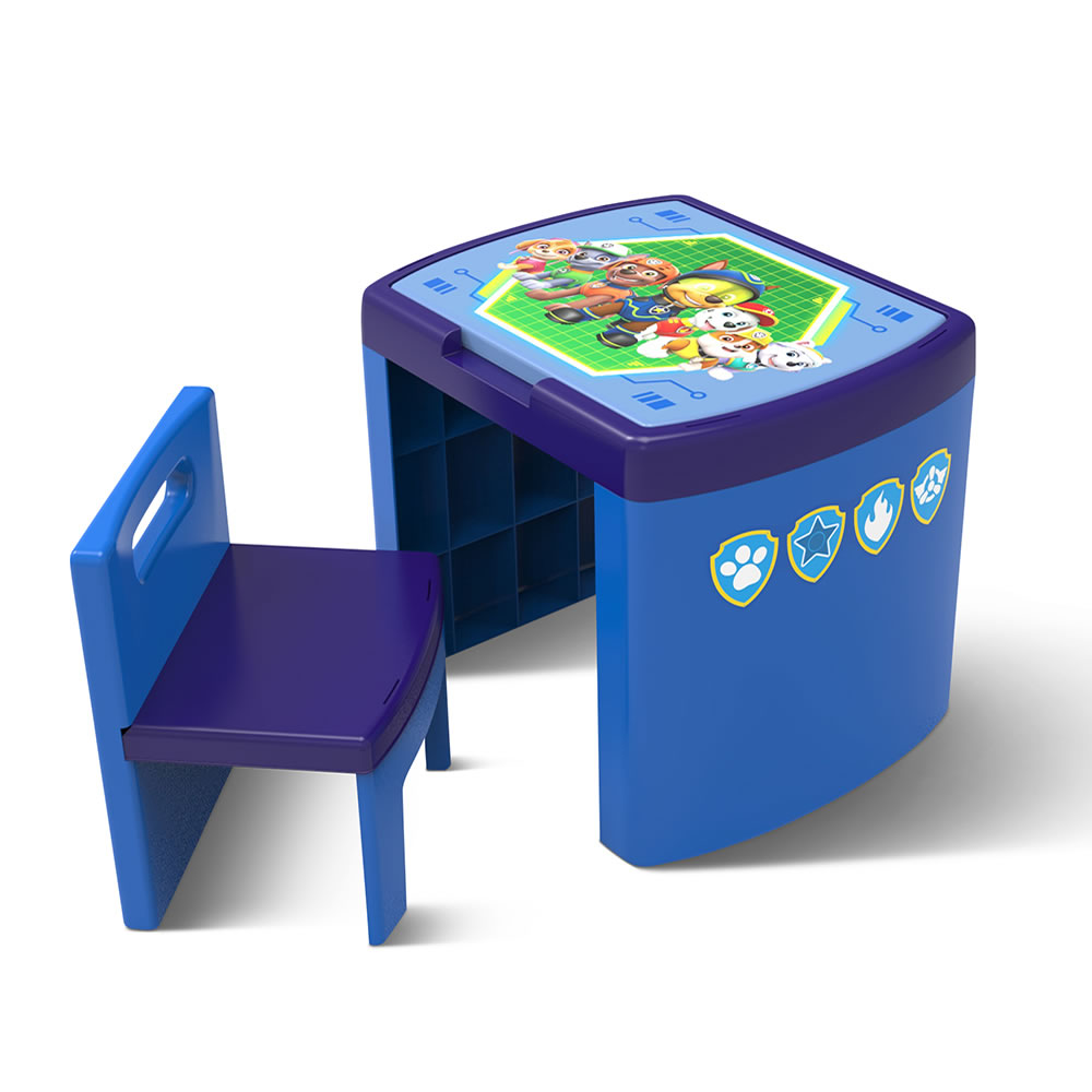 paw patrol pretend and play table  hammacher schlemmer