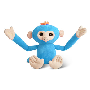 blue monkey plush