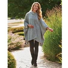 The Genuine Peruvian Baby Alpaca Hooded Cape