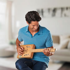 The Electric Cigar Box Slide Guitar