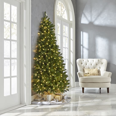 The Against The Wall Christmas Tree