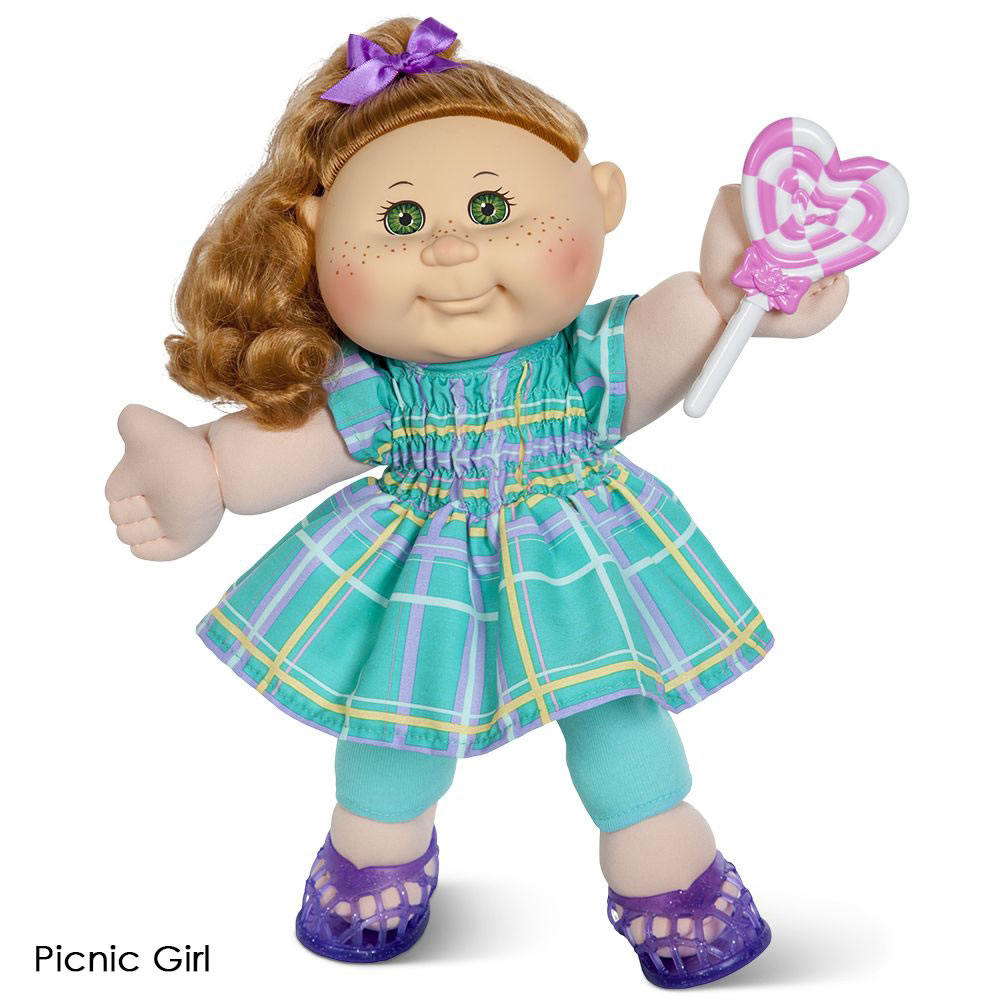 slumber girl cabbage patch