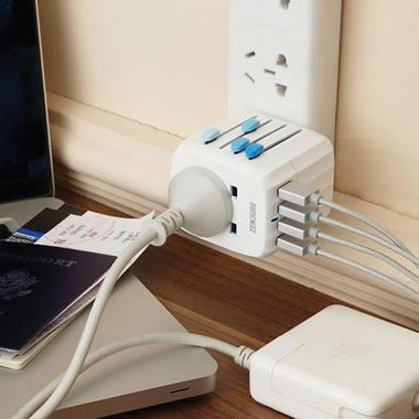The Only Overload Preventing Travel Adapter