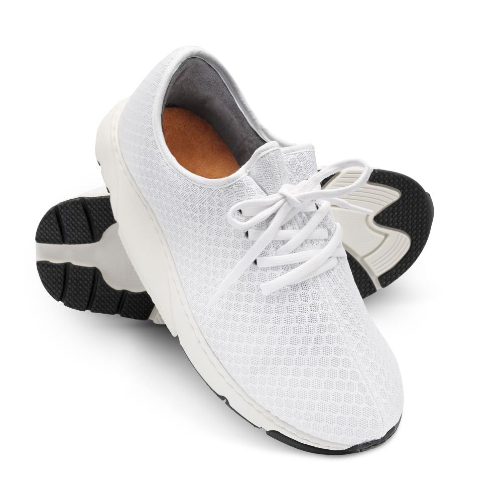 Clinically Proven Stabilized Walking Shoes - 44 - White